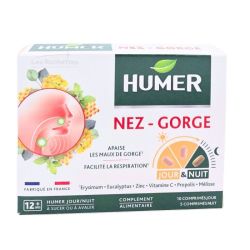 Humer nez gorge jour et nuit 15 comprimés