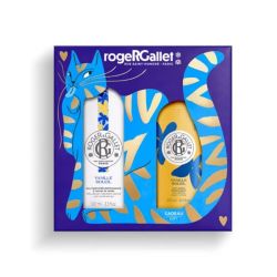 Roger&Gallet Coffret Noël Eau Parfumée et Lait Corps Vanille Soleil - Rituel délassant et gourmand