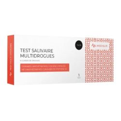 Medisur Test Salivaire Multidrogues 6 Drogues Seuil Bas - 1 Autotest