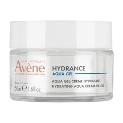 Avène Hydrance Aqua-Gel Crème Hydratant - 50 ml - Hydratation intense et multi-usage peaux sensibles