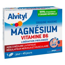 Alvityl Magnésium Vitamine B6 - 45 Comprimés - Fatigue réduite et équilibre nerveux