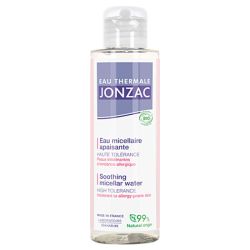 Jonzac Eau Micellaire Haute Tolérance Apaisante Bio - Peaux Intolérantes & Allergiques - 100 ml