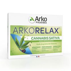 Arkopharma Arkorelax Cannabis Sativa 30 comprimés