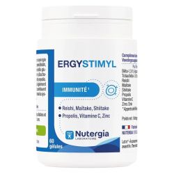 Nutergia Ergystimyl - Améliore l'Immunité Pendant l'Hiver - 60 gélules