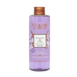 Collines de Provence Recharge Bouquet Parfumé Patchouli Tonka – parfum d’intérieur chaleureux et boisé
