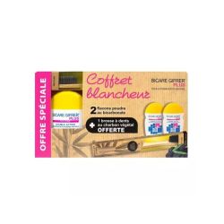 Gifrer Bicare Plus Coffret Blancheur Bicarbonate 2 x 60g + 1 Brosse à Dents Ifferte