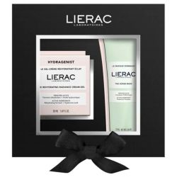 Lierac Coffret Hydragenist- Gel-Crème Réhydratant Éclat 50 ml + Masque Gommant 75 ml