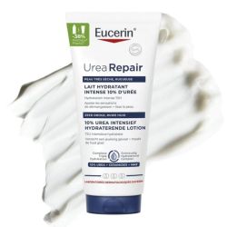 Eucerin UreaRepair Lait Hydratant Intense 10% d'Urée 200 ml - Hydratation intense 72h et soulagement des démangeaisons