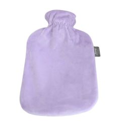 Soframar Fashy Bouillotte à Eau Déhoussable Velours Lilas