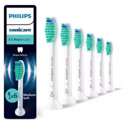 Philips Sonicare ProResults C1 Têtes de Brosses Blanches HX6016/87 - 6 Têtes