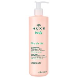Nuxe Body Rêve de Thé Lait Hydratant Ressourçant 24H - 400 ml - Hydratation fraîcheur longue durée