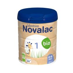Novalac Bio 1 Lait en Poudre 0-6 mois - 800g