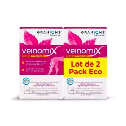 Granions Veinomix - Confort et Légèreté des Jambes - 2 x 60 comprimés