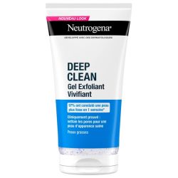 Neutrogena Deep Clean Gel Exfoliant Vivifiant - 150ml - Nettoie, purifie et réveille l’éclat de la peau