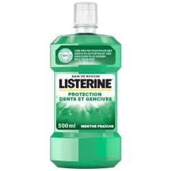 Listerine Bain de Bouche Total Care Dents et Gencives 500 ml - Menthe fraîche