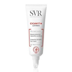 SVR Cicavit+ Baume Lèvres Réparateur - 10 g - Lèvres Gercées, Abîmées, Très Sèches