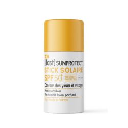 Ilast Sunprotect Stick Solaire SPF50+ 15 g - Très haute protection des zones sensibles et du contour des yeux