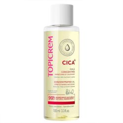 Topicrem CICA+ Huile Concentrée Vergetures et Cicatrices 100ml – Atténuation et confort cutané