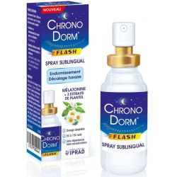 Iprad Chronodorm Flash Spray Sublingual 30ml – Endormissement et décalage horaire