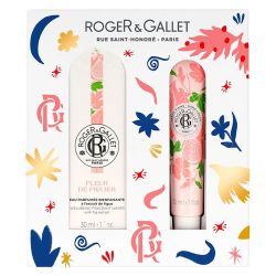 Roger & Gallet Coffret Fleur de Figuier - Eau Parfumée Bienfaisante 30 ml + Crème Mains 30ml OFFERTE