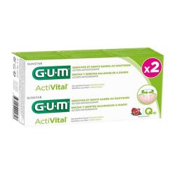 GUM Activital Dentifrice Q10 - Lot de 2 x 75 ml