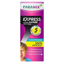 Paranix Shampoing Anti-Poux Express 5 mn - 200ml + Peigne