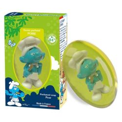 Le Comptoir du Bain Les Schtroumpfs Savon Solide Poire 75g + figurine