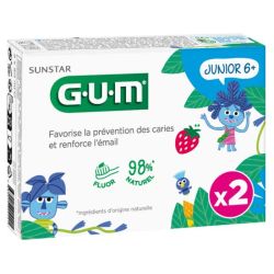 Gum Dentifrice Junior Lot de 2 x 50ml