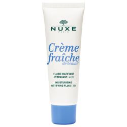 Nuxe Crème Fraîche de Beauté Fluide Matifiant Hydratant 48H - 50 ml - Hydrate intensément et matifie