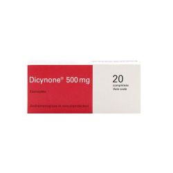 Dicynone 500mg 20 comprimés