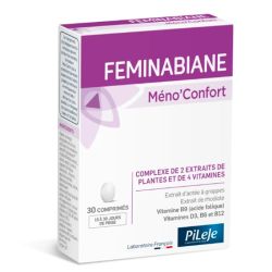 Pileje Feminabiane Méno'Confort - 30 comprimés - Ménopause plus sereine et améliore l’humeur