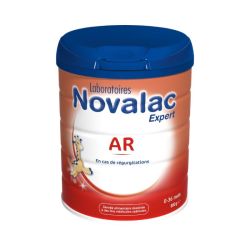 Novalac AR Lait en Poudre Anti-Régurgitations 0-36 mois - 800g