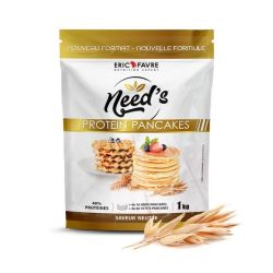 Eric Favre Need's Protein Pancakes - 1 kg - Préparation pour Pancakes Protéinés