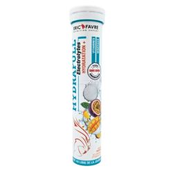 Eric Favre Hydrafull Électrolytes Hydratation + Saveur Tropicale 20 comprimés - Maintien une Hydratation Optimale