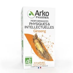 Arkopharma Arkogélules Ginseng Bio - 45 gélules - Énergie, Résistance & Vitalité naturelle
