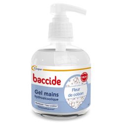 Baccide Gel Hydroalcoolique Mains Fleur de Coton - 300ml