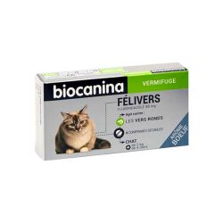 Biocanina Felivers Chats - 4 Comprimés