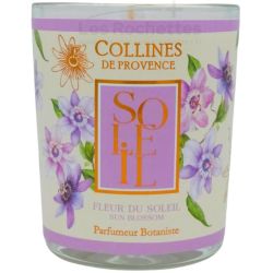 Collines de Provence Bougie Parfumée Fleur du Soleil 180g – Éclat et chaleur
