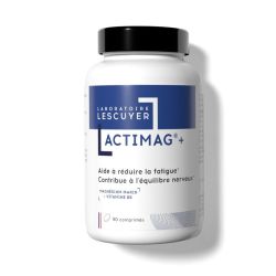 Laboratoires Lescuyer Actimag+ Magnésium Marin - 90 Comprimés
