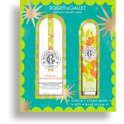 Roger & Gallet Fleur d'Osmanthus Eau Parfumée Bienfaisante 30 ml + Crème Mains Bienfaisant 30 ml OFFERTE