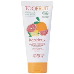 Toofruit Kapidoux Pâte Coiffante - 100g - Fixation forte et fini mat sans résidus dès 3 ans