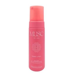 Musc Intime Sweet Litchi Mousse Nettoyante Intime 150 ml - Fraîcheur et parfum fruité longue tenue pour la toilette intime
