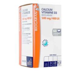 Biogaran Calcium Vitamine D3 60 comprimés à sucer