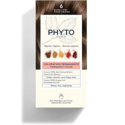 Phyto PhytoColor Coloration Permanente Aux Pigments Végétaux N°6 Blond Foncé