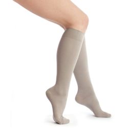 Thuasne Venoflex Simply Coton Fin Chaussettes de Contention Femme Beige - Normal - Taille 2