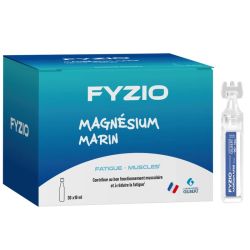 Gilbert Fyzio Magnésium Marin 30 unidoses de 10ml – Eau de mer d'Iroise