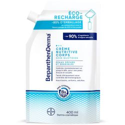 BepanthenDerma® Crème Nutritive Corps Éco-Recharge 400ml