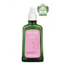 Weleda Maternité Huile de Massage Vergetures Lot de 2 x 100ml – Élasticité et prévention