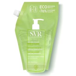 SVR Sebiaclear Eco-Recharge Gel Moussant 400ml - Peaux à tendance acnéique