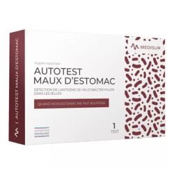 Medisur Autotest Maux d'Estomac Détection d'Helicobacter Pylori - 1 Autotest